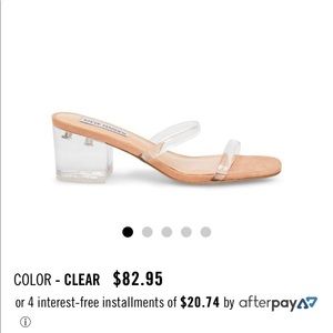 Steve Madden Issy Clear Heels
